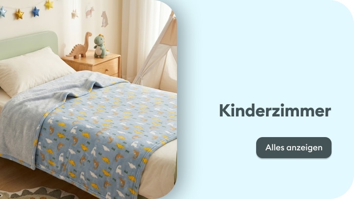 Kategorie für Kinderzimmer mit kindgerechter Bettwäsche und Deko zur Inspiration und zum Entdecken des Sortiments.