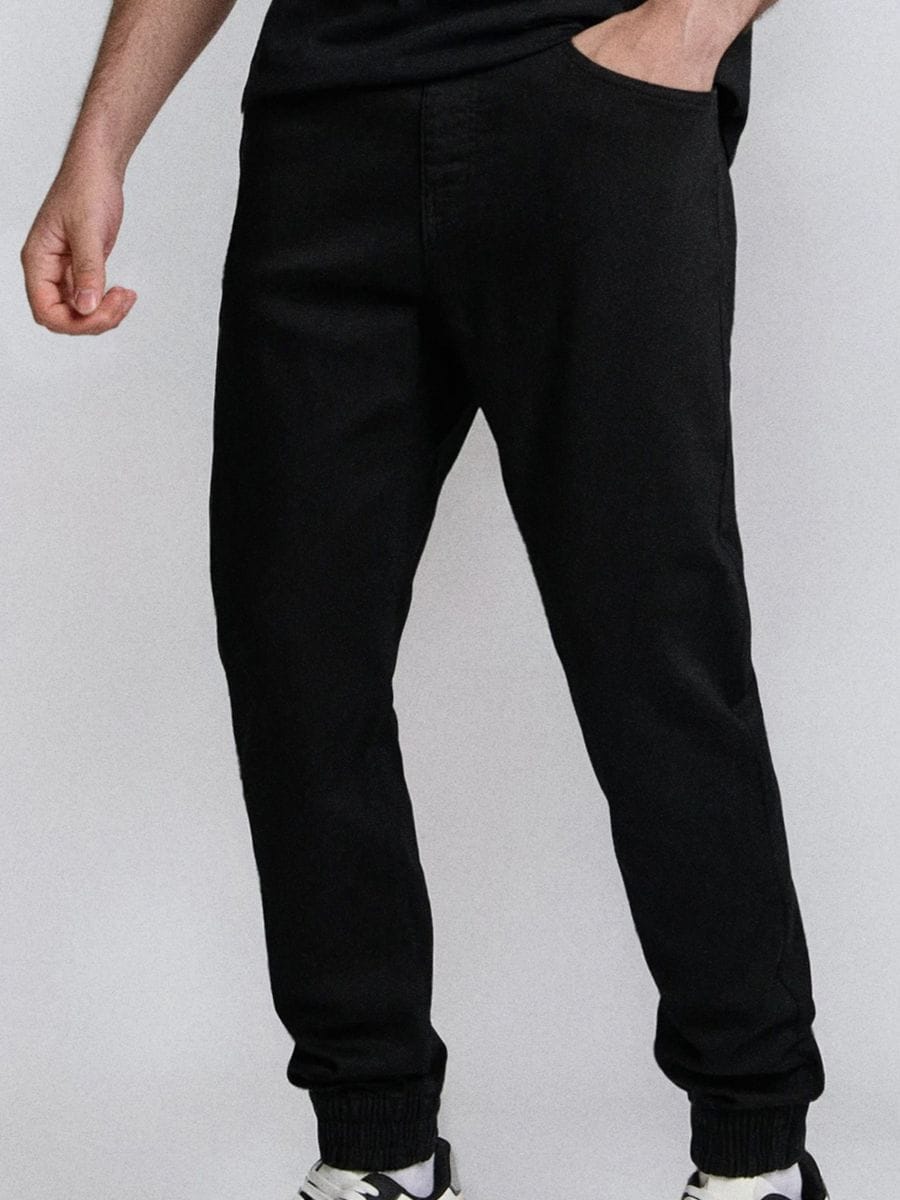 Jogger-Jeans - Schwarz - SINSAY