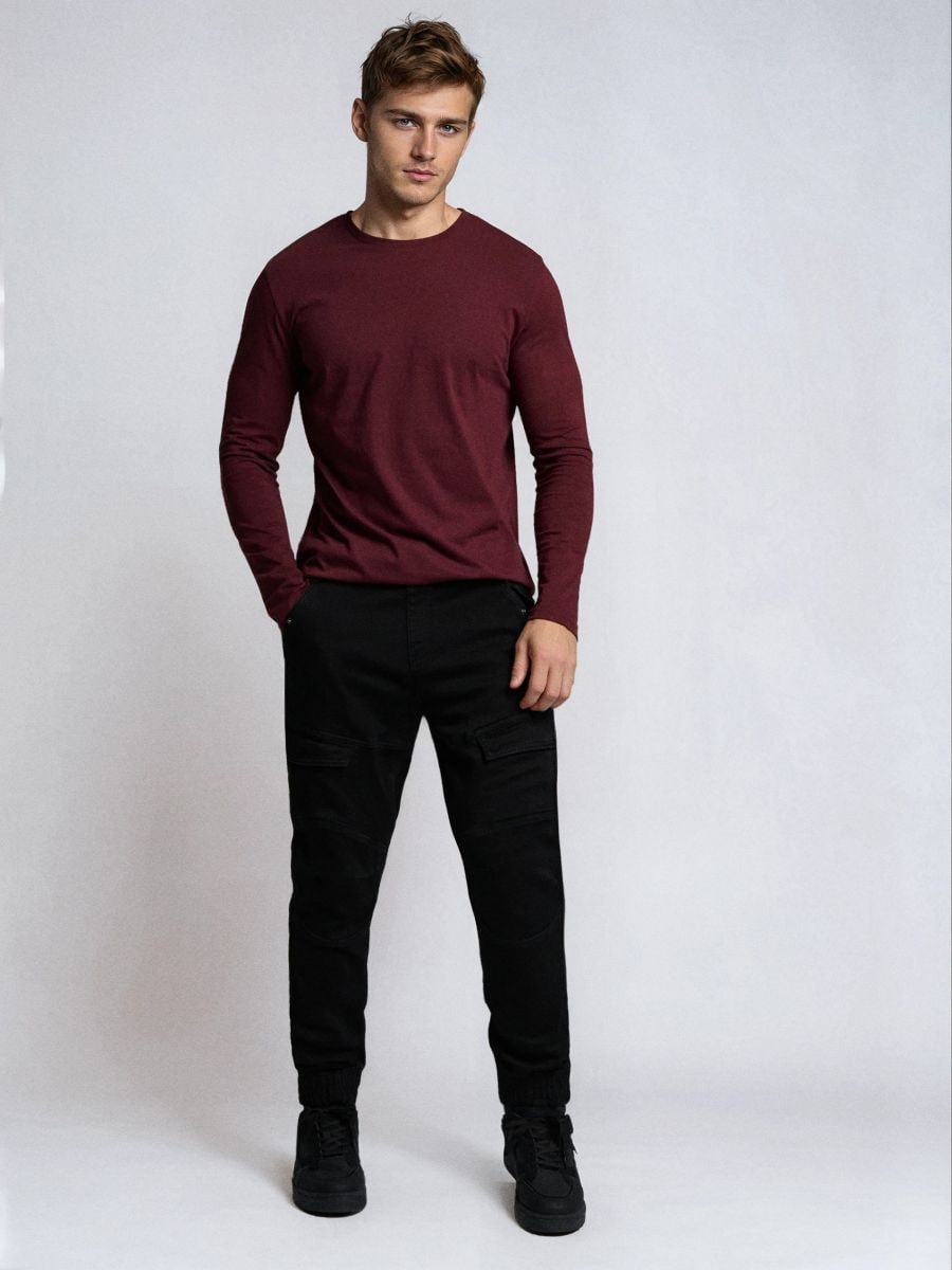 Jogger-Jeans - Schwarz - SINSAY