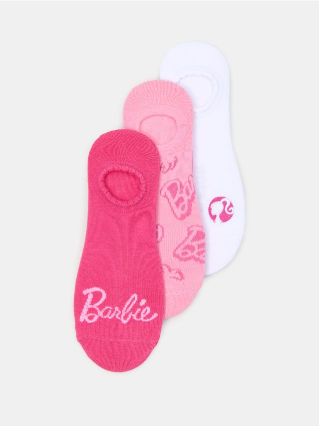 Kolmene pakk päkasokke Barbie