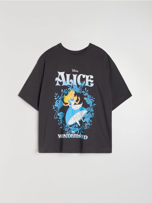 Majica sa printom Alice in Wonderland