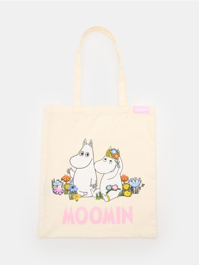 Platnena shopper torba sa printom Moomins